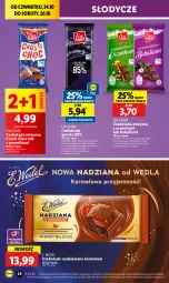 Gazetka promocyjna Lidl - GAZETKA - Gazetka - ważna od 26.10 do 26.10.2024 - strona 34 - produkty: Gra, Rust, Czekolada mleczna, Czekolada, Czekolada gorzka, E. Wedel, Czekolada nadziewana