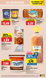 Gazetka promocyjna Lidl - GAZETKA - Gazetka - ważna od 26.10 do 26.10.2024 - strona 45 - produkty: Ser, Milky Way, Papryka, Twix, Snickers, Wafle, Margaryna, Mars, Chleb tostowy, Delma, Chleb