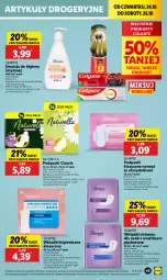 Gazetka promocyjna Lidl - GAZETKA - Gazetka - ważna od 26.10 do 26.10.2024 - strona 53 - produkty: Emulsja, Naturell, Podpaski, Colgate, Wkładki, Naturella, LG