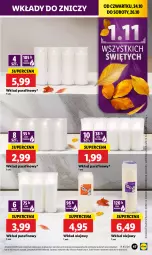 Gazetka promocyjna Lidl - GAZETKA - Gazetka - ważna od 26.10 do 26.10.2024 - strona 55 - produkty: Znicz, Olej, Wkład olejowy