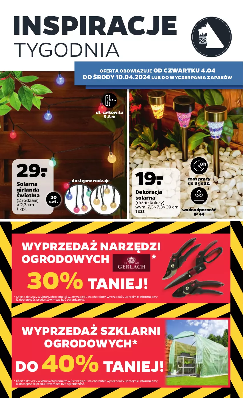 Gazetka promocyjna Netto - Akcesoria i dodatki - ważna 04.04 do 10.04.2024 - strona 2 - produkty: Girlanda, Gra, Por