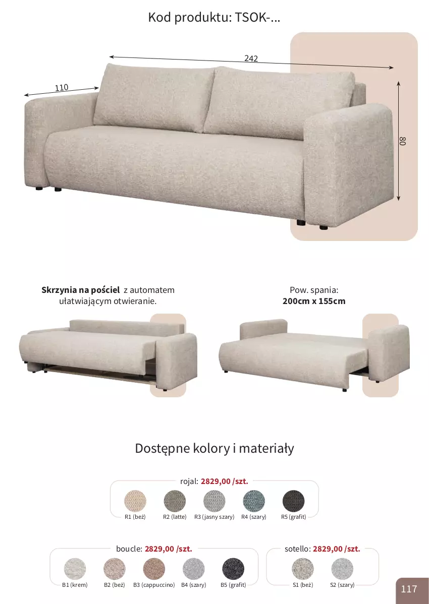 Gazetka promocyjna Bodzio - ważna 01.04 do 30.06.2026 - strona 117 - produkty: Cappuccino, Gra, Pościel, Sok