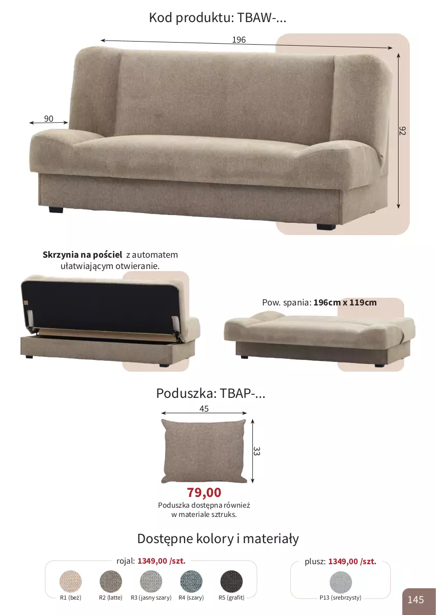 Gazetka promocyjna Bodzio - ważna 01.04 do 30.06.2026 - strona 145 - produkty: Gra, Poduszka, Pościel