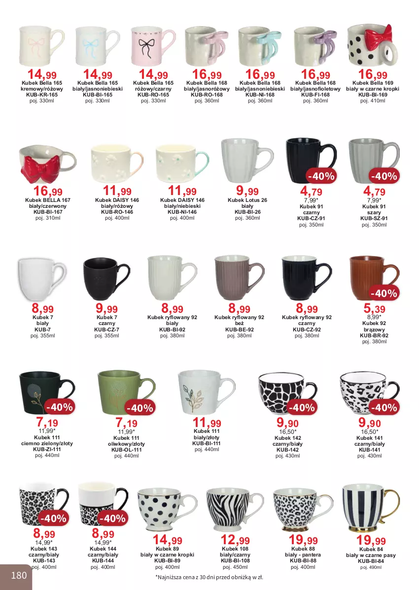 Gazetka promocyjna Bodzio - ważna 01.04 do 30.06.2026 - strona 180 - produkty: Bell, Bella, Kubek, Tera