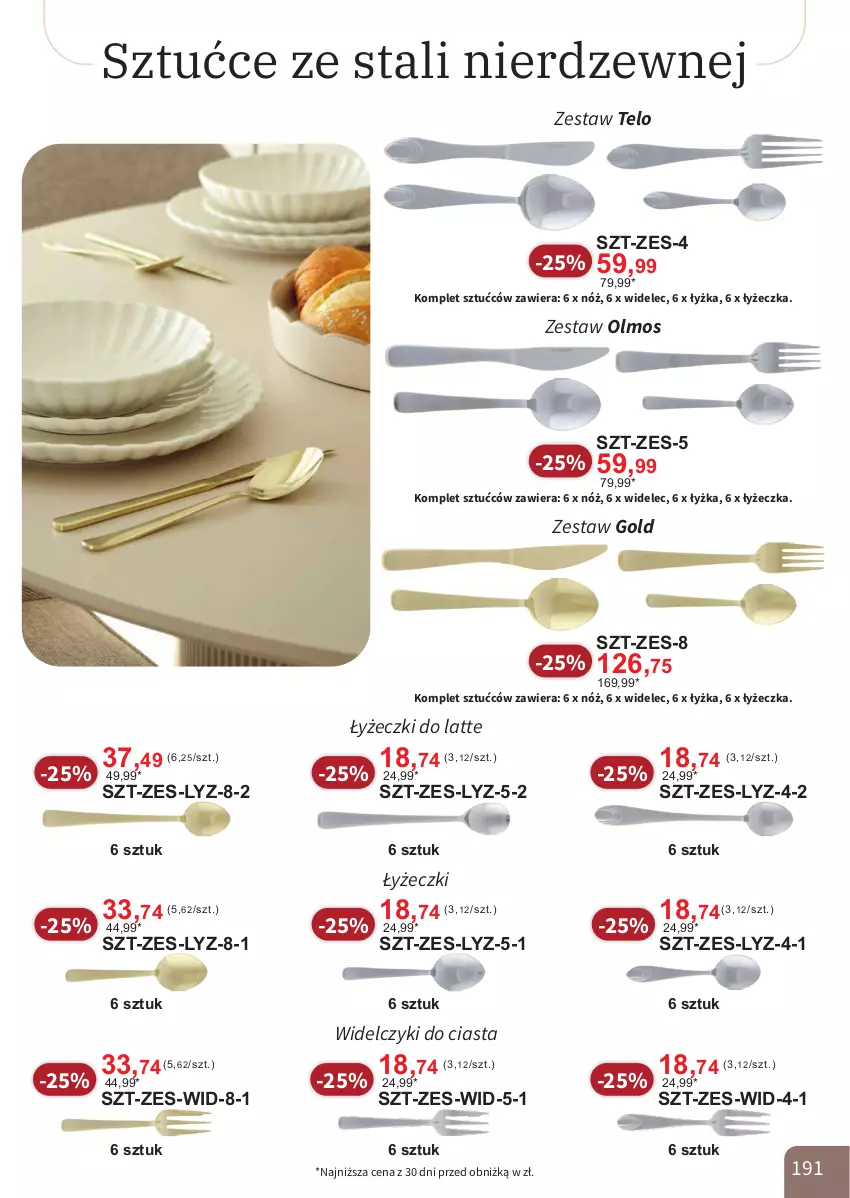 Gazetka promocyjna Bodzio - ważna 01.04 do 30.06.2026 - strona 191 - produkty: Widelec