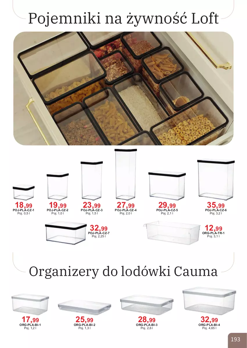 Gazetka promocyjna Bodzio - ważna 01.04 do 30.06.2026 - strona 193 - produkty: Organizer, Pojemnik