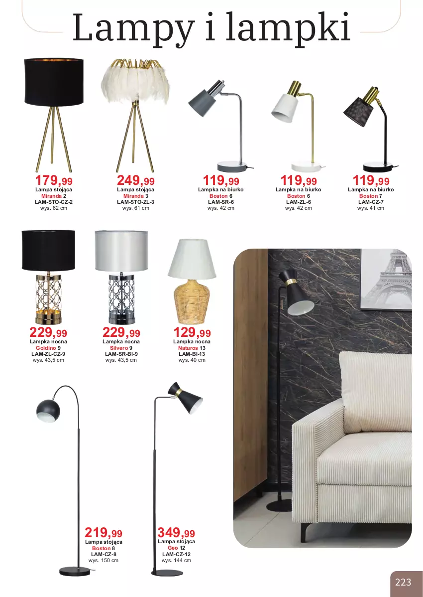 Gazetka promocyjna Bodzio - ważna 01.04 do 30.06.2026 - strona 223 - produkty: Biurko, Lampa