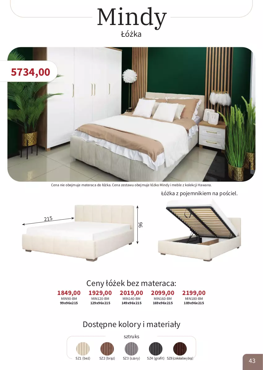 Gazetka promocyjna Bodzio - ważna 01.04 do 30.06.2026 - strona 43 - produkty: Gra, Materac, Meble, Pojemnik, Pościel, Tera