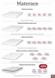 Gazetka promocyjna Bodzio - Gazetka - ważna od 30.06 do 30.06.2026 - strona 47 - produkty: Sok, Materac, Tera