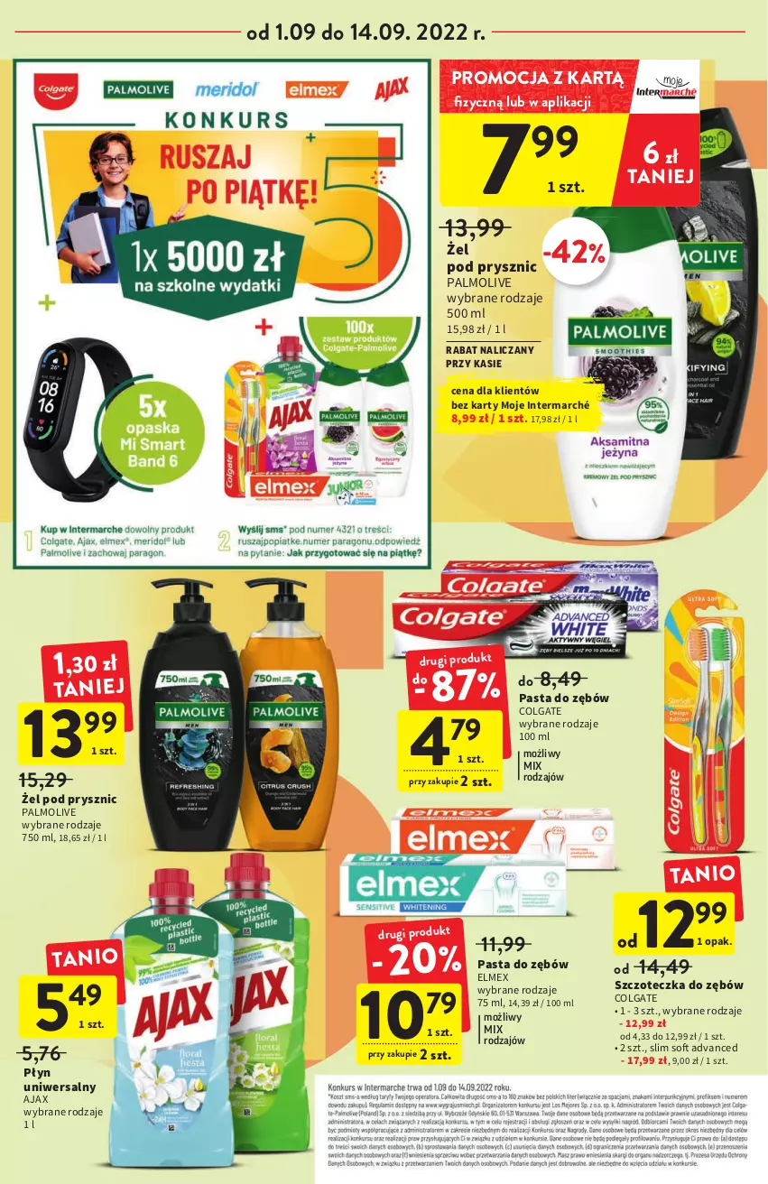 Gazetka promocyjna Intermarche - Gazetka Intermarche - ważna 01.09 do 07.09.2022 - strona 33 - produkty: Ajax, Colgate, Elmex, LG, Palmolive, Pasta do zębów, Szczoteczka, Szczoteczka do zębów