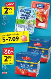 Gazetka promocyjna Intermarche - Gazetka Intermarche - Gazetka - ważna od 07.09 do 07.09.2022 - strona 39 - produkty: Rybka na raz, Podravka, Lisner