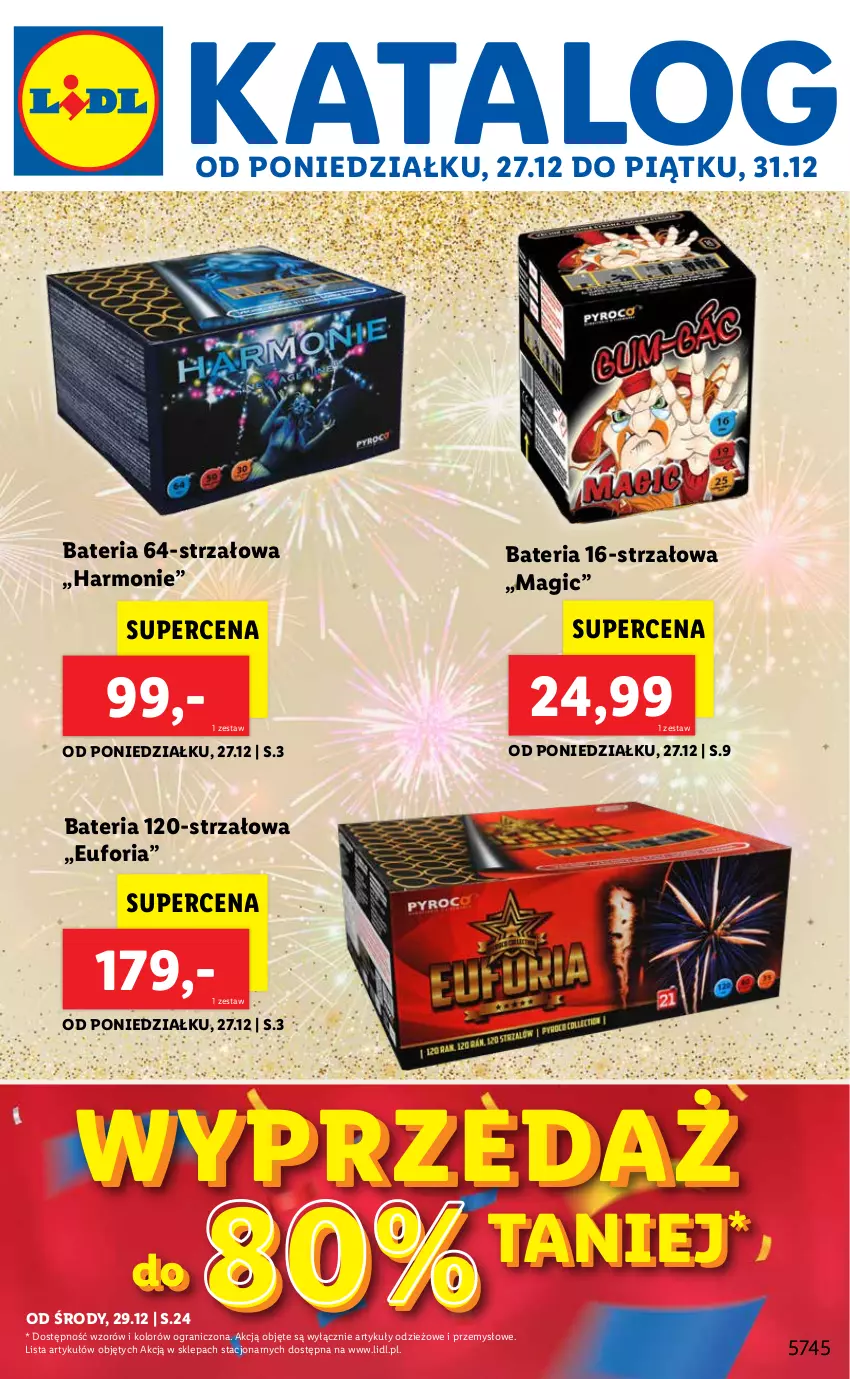 Gazetka promocyjna Lidl - GAZETKA - ważna 27.12 do 31.12.2021 - strona 1 - produkty: Bateria, Gra