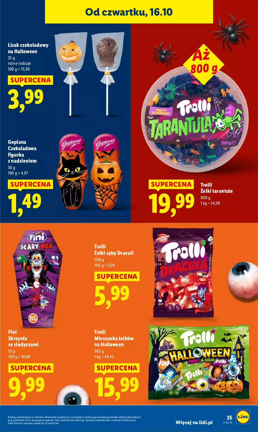 Gazetka promocyjna Lidl - GAZETKA - ważna 16.10 do 18.10.2025 - strona 39 - produkty: Goplana, LANA
