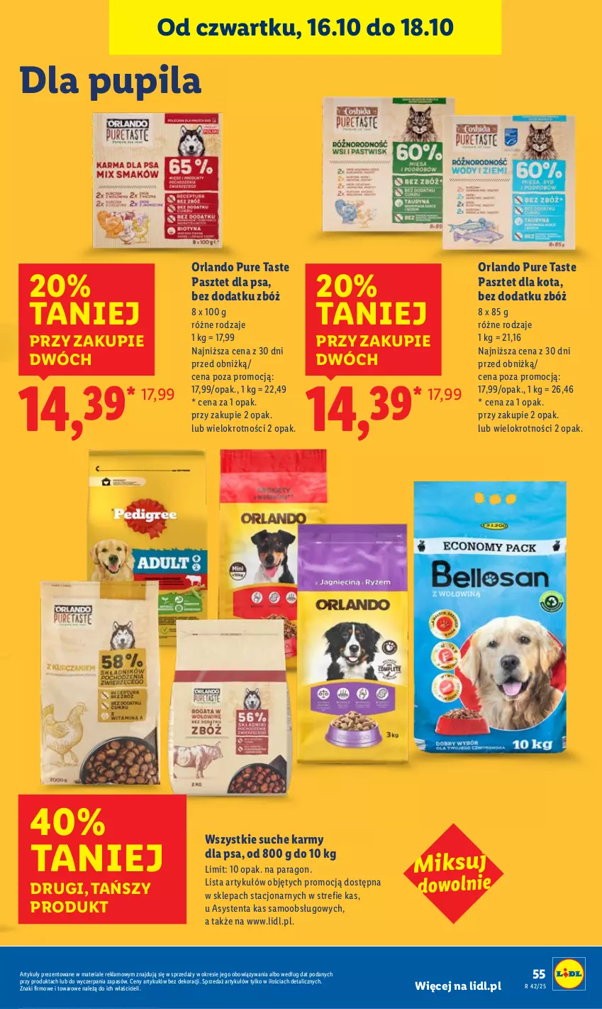 Gazetka promocyjna Lidl - GAZETKA - ważna 16.10 do 18.10.2025 - strona 59 - produkty: Pasztet, Pur