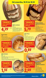 Gazetka promocyjna Lidl - GAZETKA - Gazetka - ważna od 18.10 do 18.10.2025 - strona 25 - produkty: Bułka fitness, Rust, Rogal, Chleb, Bułka