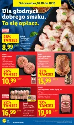 Gazetka promocyjna Lidl - GAZETKA - Gazetka - ważna od 18.10 do 18.10.2025 - strona 26 - produkty: Kurczak, Kaczka, Kaczka faszerowana, Burger, Mięso, Fa