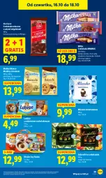Gazetka promocyjna Lidl - GAZETKA - Gazetka - ważna od 18.10 do 18.10.2025 - strona 43 - produkty: Lubisie, Gra, Czekolada mleczna, Mleczko, Czekolada, Galaretki, Limonka, Gala, Mango, Kinder, Milka