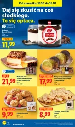 Gazetka promocyjna Lidl - GAZETKA - Gazetka - ważna od 18.10 do 18.10.2025 - strona 46 - produkty: Ser, Cukier, Korpusy, Faworki, Lion, Serek, Deser, Fa