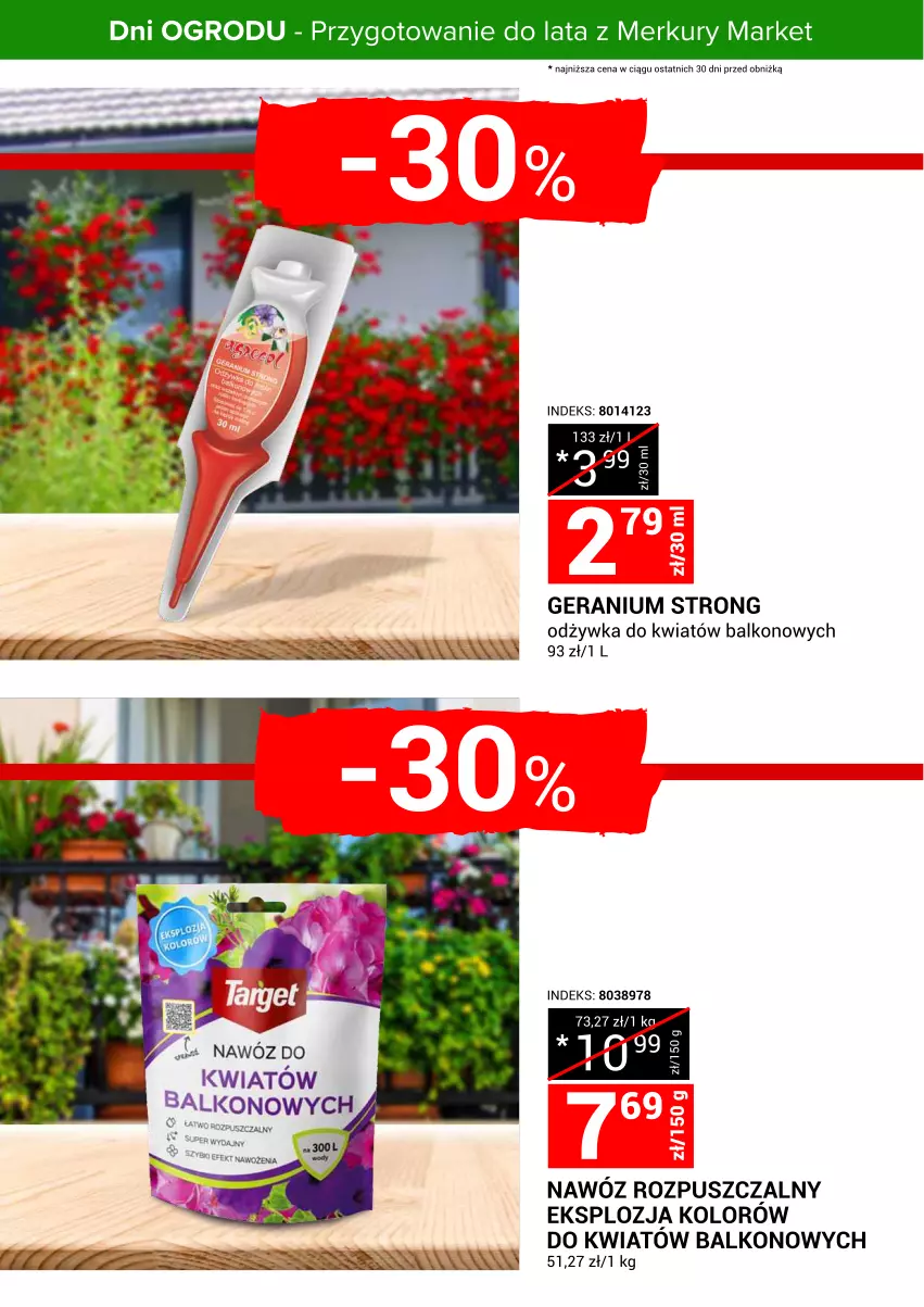 Gazetka promocyjna Merkury Market - Przygotowanie do lata z Merkury Market - ważna 17.05 do 25.05.2025 - strona 19 - produkty: Nawóz, Odżywka