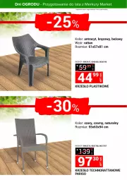 Gazetka promocyjna Merkury Market - Przygotowanie do lata z Merkury Market - Gazetka - ważna od 25.05 do 25.05.2025 - strona 8 - produkty: Krzesło