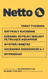 Gazetka promocyjna Netto - Akcesoria i dodatki - Gazetka - ważna od 17.05 do 17.05.2023 - strona 1 - produkty: Aquaphor