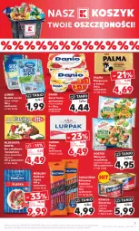 Gazetka promocyjna Kaufland - Gazetka tygodnia - Gazetka - ważna od 10.01 do 10.01.2024 - strona 3 - produkty: Krakus, Warzywa, Ser, Favita, Kosz, Mlekovita, Serek homogenizowany, Palma, Sałat, Tarczyński, Serek, Margaryna, Morliny, Ser sałatkowo-kanapkowy, Danio, Lurpak, Kabanos, Masło, Kiełbasa, Lisner, Hortex, Mleko, Kiełbasa śląska, Fa