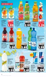 Gazetka promocyjna Kaufland - Gazetka tygodnia - Gazetka - ważna od 10.01 do 10.01.2024 - strona 54 - produkty: Dawtona, Sok, Mus, Red Bull, Napoje, Schweppes, Napój izotoniczny, Napój gazowany, Tymbark, Smoothie, Oshee, Sok pomidorowy, Woda mineralna, Staropolanka, Woda, Napój