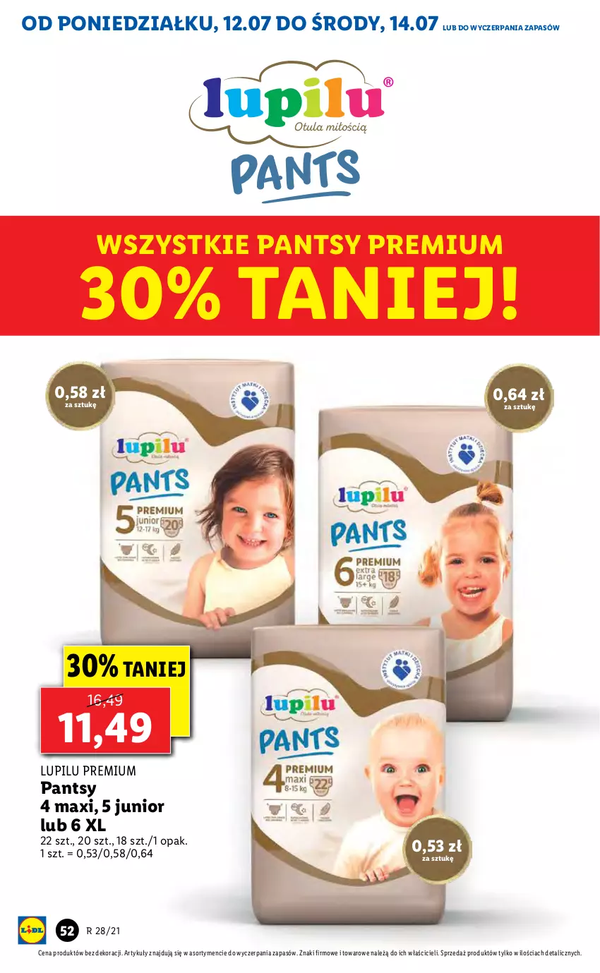 Gazetka promocyjna Lidl - GAZETKA - ważna 12.07 do 14.07.2021 - strona 52