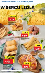 Gazetka promocyjna Lidl - GAZETKA - Gazetka - ważna od 14.07 do 14.07.2021 - strona 13 - produkty: Ser, Por, Salami, Pizzerina, Szpinak