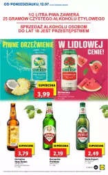 Gazetka promocyjna Lidl - GAZETKA - Gazetka - ważna od 14.07 do 14.07.2021 - strona 25 - produkty: Por, Somersby, Karp, Perła, Piña Colada, Arbuz