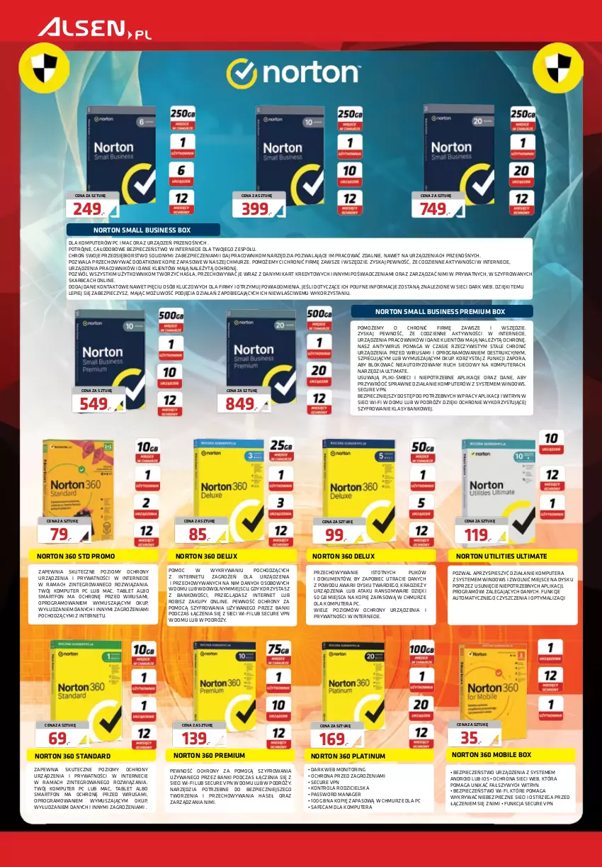 Gazetka promocyjna Alsen - Gazetka Alsen - ważna 01.03 do 31.03.2025 - strona 5 - produkty: Fa, Gra, Komputer, Mobil, Monitor, Mus, Piec, Por, Rama, Smartfon, Tablet, Tera