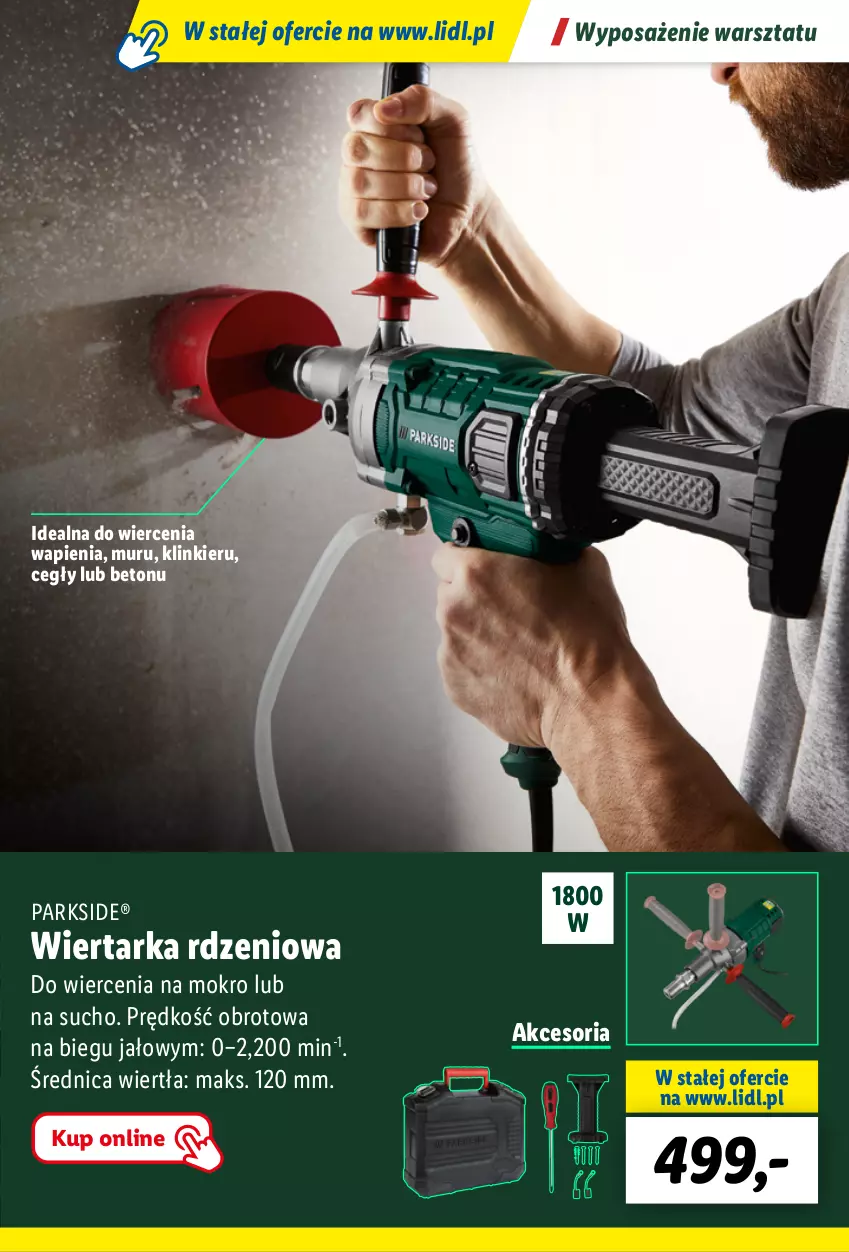 Gazetka promocyjna Lidl - KATALOG PARKSIDE - ważna 04.09 do 20.10.2023 - strona 11 - produkty: Parkside, Tarka, Wiertarka