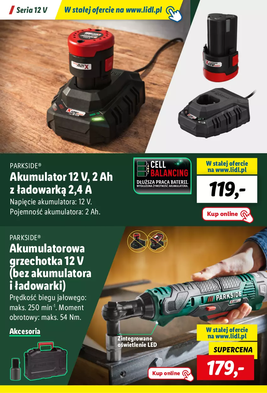 Gazetka promocyjna Lidl - KATALOG PARKSIDE - ważna 04.09 do 20.10.2023 - strona 15 - produkty: Akumulator, Parkside, Ser