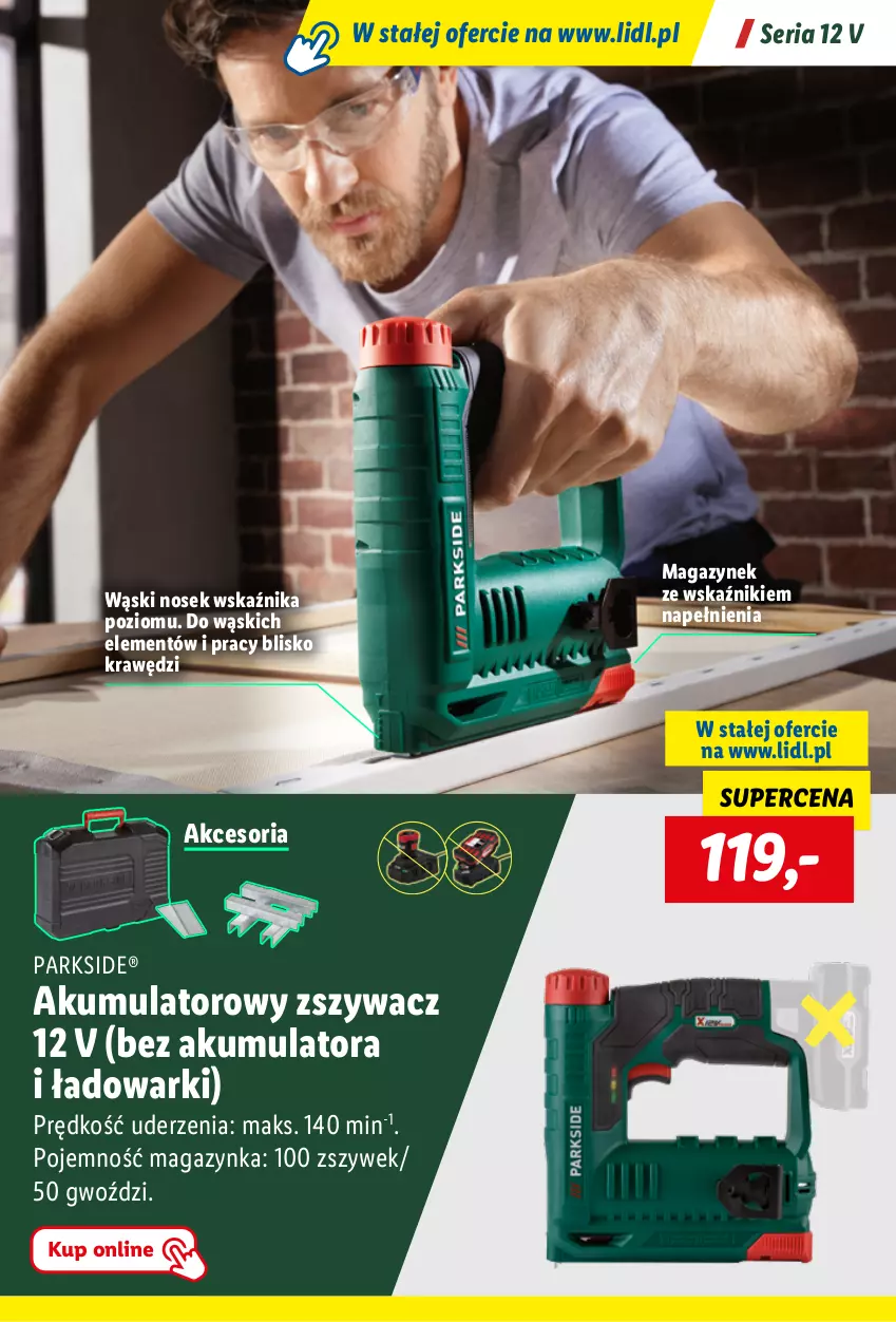 Gazetka promocyjna Lidl - KATALOG PARKSIDE - ważna 04.09 do 20.10.2023 - strona 16 - produkty: Akumulator, Parkside, Ser