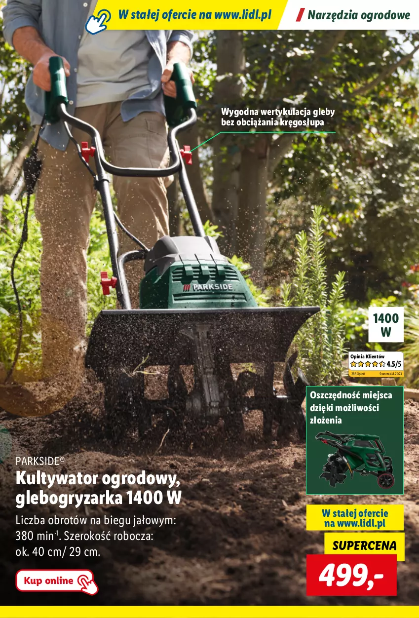 Gazetka promocyjna Lidl - KATALOG PARKSIDE - ważna 04.09 do 20.10.2023 - strona 33 - produkty: Gry, Parkside