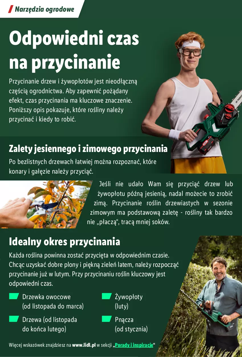 Gazetka promocyjna Lidl - KATALOG PARKSIDE - ważna 04.09 do 20.10.2023 - strona 34 - produkty: Por, Sok, Top