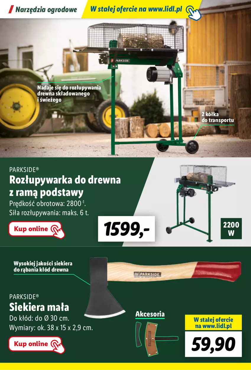 Gazetka promocyjna Lidl - KATALOG PARKSIDE - ważna 04.09 do 20.10.2023 - strona 40 - produkty: Parkside, Por, Sok, Sport, Tran, Warka