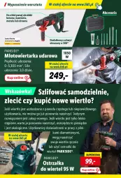 Gazetka promocyjna Lidl - KATALOG PARKSIDE - Gazetka - ważna od 20.10 do 20.10.2023 - strona 10 - produkty: Parkside, Wiertarka, Tarka, Wiertarka udarowa, Młot, Młotowiertarka, Pilnik