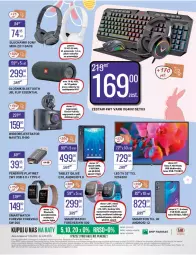 Gazetka promocyjna Bi1 - Czas na Wielkanoc - Gazetka - ważna od 16.04 do 16.04.2022 - strona 15 - produkty: Piec, LED TV, Sos, Por, JBL, Gry, Pendrive, Słuchawki, Głośnik, Mikrofon, Tablet, Sony, Smartwatch, Navitel, Głośnik bluetooth, HD ready, Wideorejestrator, PLATINET, Smartfon