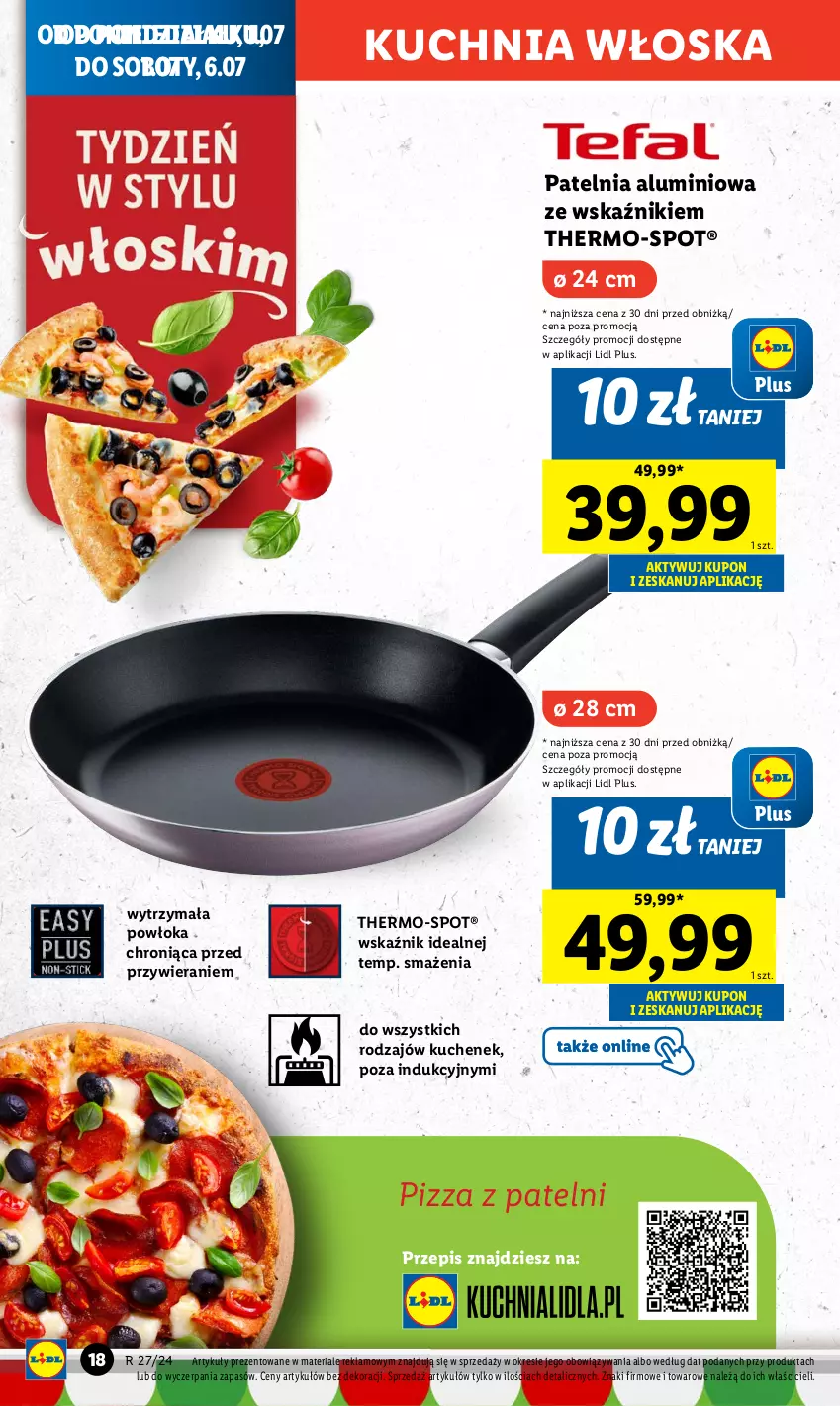 Gazetka promocyjna Lidl - GAZETKA - ważna 01.07 do 07.07.2024 - strona 22 - produkty: Cement, Cif, Clin, Dell, Fa, Fusion, Keen, Koc, Kuchnia, Lack, LG, Merci, NBA, Optima, Patelnia, Pizza, Sati, Ser, Sharp, Simplic, Tefal, Tran