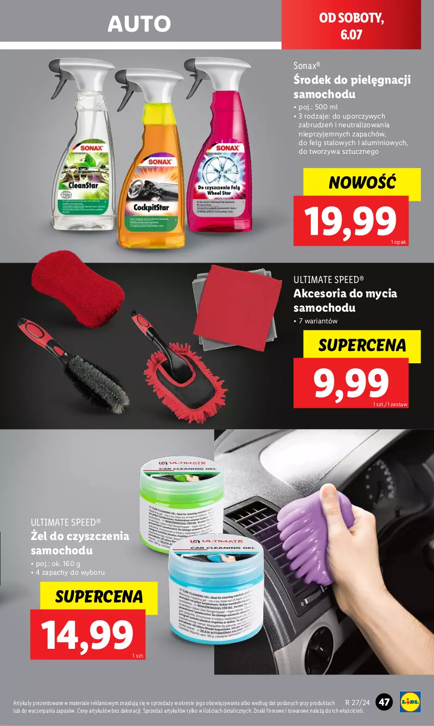 Gazetka promocyjna Lidl - GAZETKA - ważna 01.07 do 07.07.2024 - strona 51 - produkty: LG, Por, Sonax