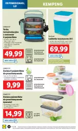 Gazetka promocyjna Lidl - GAZETKA - Gazetka - ważna od 07.07 do 07.07.2024 - strona 26 - produkty: Lodówka, Pojemnik, Taca, Torba, Pokrywa, Fa