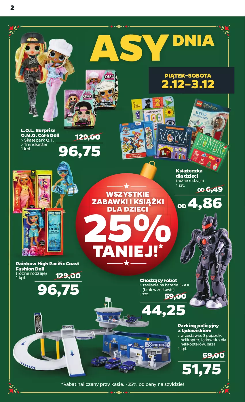 Gazetka promocyjna Netto - Artykuły spożywcze - ważna 01.12 do 07.12.2022 - strona 2 - produkty: Cif, Dzieci, Fa, Helikopter, L.O.L., Pojazd, Robot, Silan