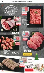 Gazetka promocyjna Netto - Artykuły spożywcze - Gazetka - ważna od 07.12 do 07.12.2022 - strona 6 - produkty: Mięso mielone, Zestaw rosołowy z kaczki, Kiełbasa biała, Mięso na gulasz, Kiełbasa, Mięso