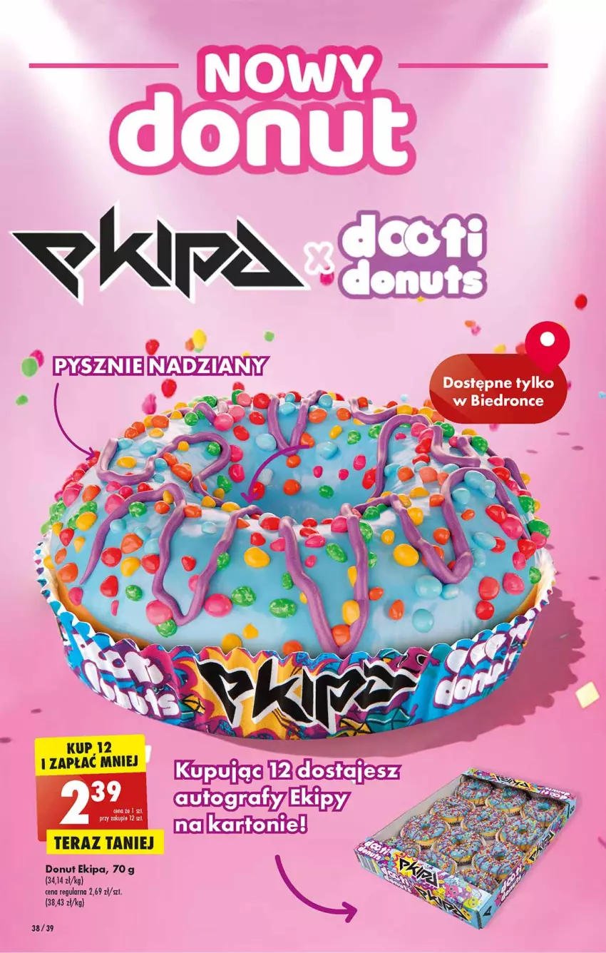 Gazetka promocyjna Biedronka - W tym tygodniu PN - ważna 25.04 do 02.05.2022 - strona 38 - produkty: Donut, Dron