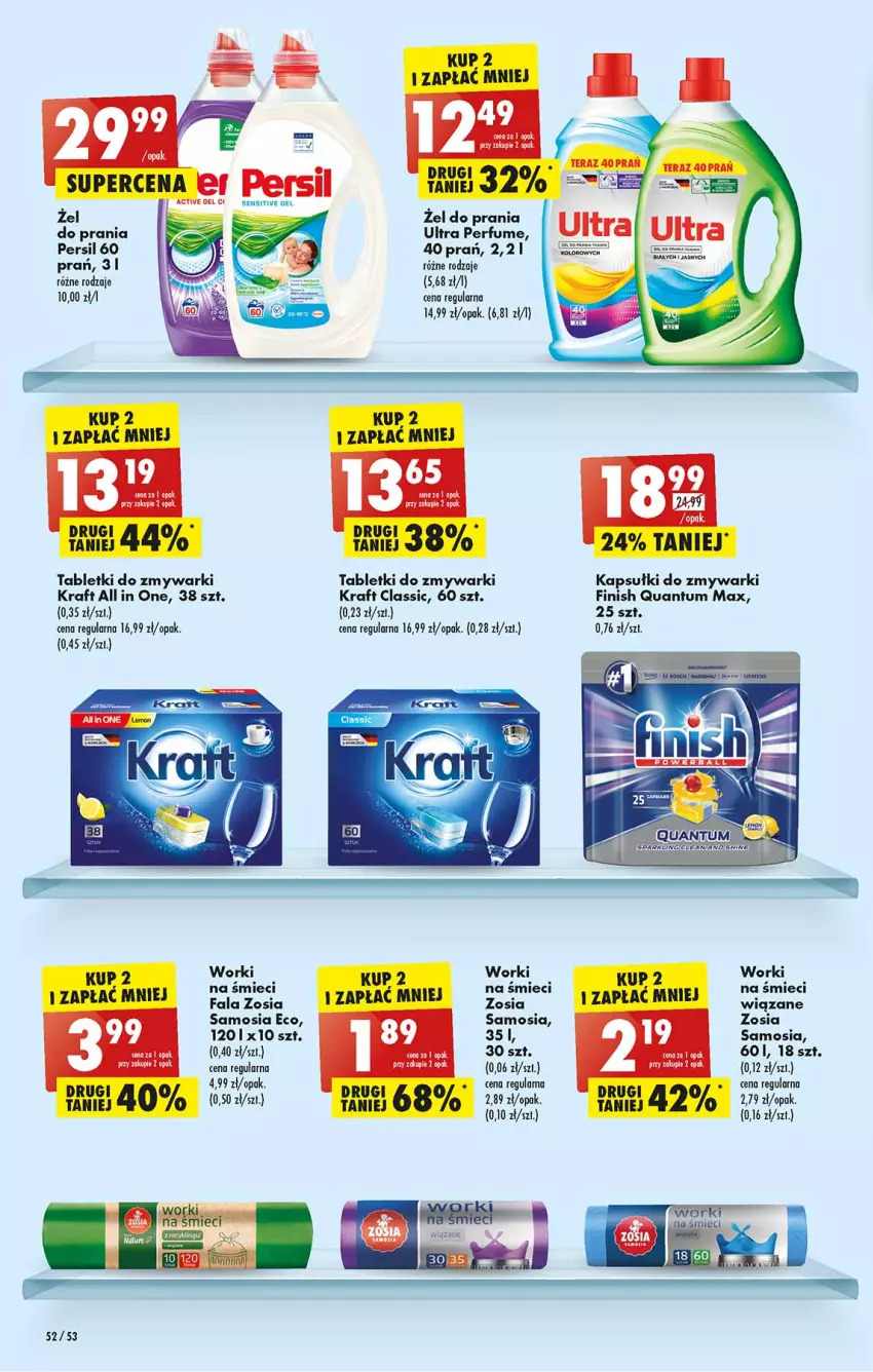 Gazetka promocyjna Biedronka - W tym tygodniu PN - ważna 25.04 do 02.05.2022 - strona 52 - produkty: Fa, Finish, Leon, Perfum, Persil, Tablet, Tabletki do zmywarki, Zmywarki