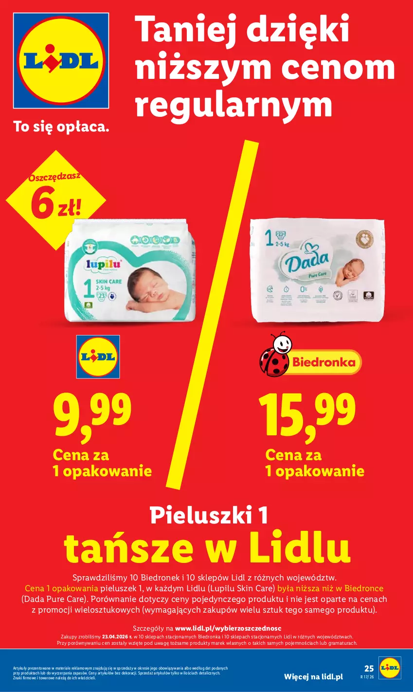 Gazetka promocyjna Lidl - Gazetka ważna od 29.04 do 2.05 - ważna 29.04 do 02.05.2026 - strona 25 - produkty: Dada, Dron, Gra, Por, Pur, Rama