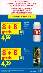 Gazetka promocyjna Lidl - Gazetka ważna od 29.04 do 2.05 - Gazetka - ważna od 02.05 do 02.05.2026 - strona 11 - produkty: Gra, Tyskie