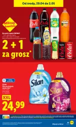 Gazetka promocyjna Lidl - Gazetka ważna od 29.04 do 2.05 - Gazetka - ważna od 02.05 do 02.05.2026 - strona 23 - produkty: Napoje, Silan, Płyn do płukania