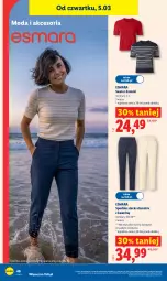 Gazetka promocyjna Lidl - Gazetka ważna od 29.04 do 2.05 - Gazetka - ważna od 02.05 do 02.05.2026 - strona 46 - produkty: Sweter, Gra, Lack, Moda, Spodnie, Grafika